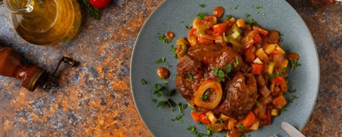 Ossobuco na zelenině s bylinkami
